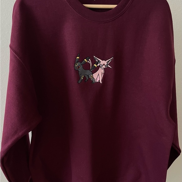 Pokemon  Embroidered sweatshirt Pokemon Hoodies Pokemon Anime sweatshirt New - Picture 4 of 7